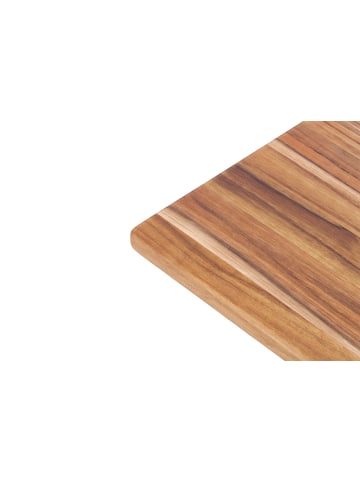 TEAKHAUS Teakholz Schneidbrett ESSENTIAL L, 40 x 28 x 1.4 cm