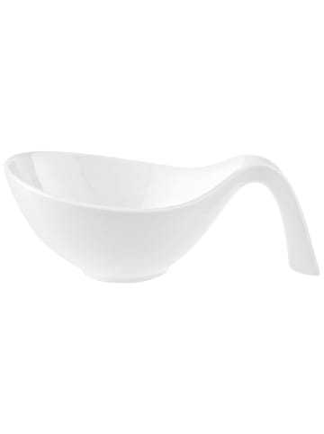 Villeroy & Boch Bol mit Griff Flow 24 x 16 cm weiß in weiß
