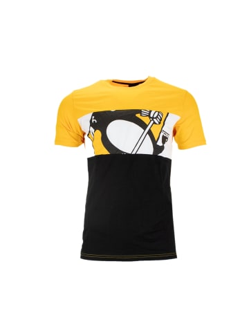 FANATICS Shirt NHL Pittsburgh Penguins in Gelb
