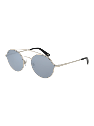 Web Herren Sonnenbrillen Aviator Silber