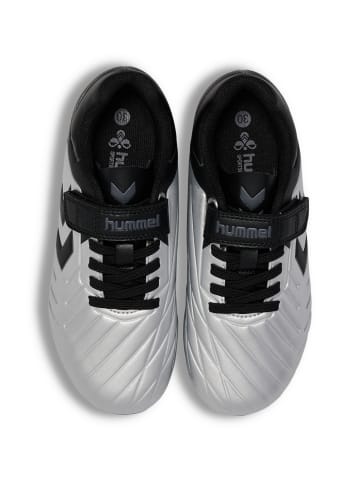Hummel Klettverschluss Fußball Schuh Top Star Fußball Kinder in BLACK/SILVER
