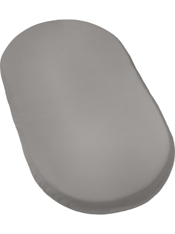 Erwin Müller Single-Jersey Baby-Spannbettlaken Murnau in grau