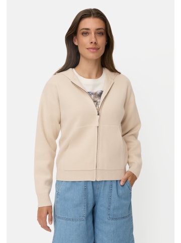 Camel Active Strickjacke mit Kapuze in Hafer