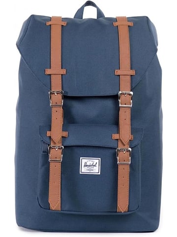 Herschel Rucksack 'Little America Mid' in blau