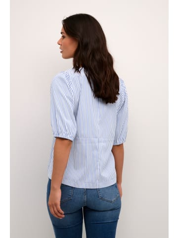 CULTURE Kurzarm-Bluse CUabigail Casual fit in Mazarine Blue