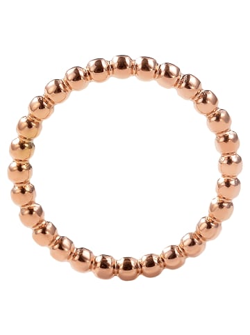 Adeliás Damen Ring aus Edelstahl in gold