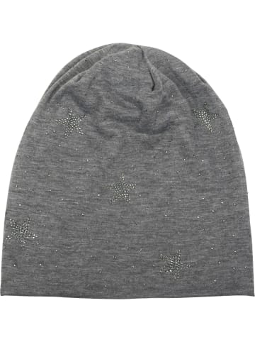 styleBREAKER Beanie Mütze in Grau meliert