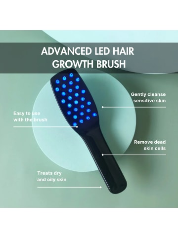 ErthSkin Fortschrittliche LED Haarwachstumsbürste