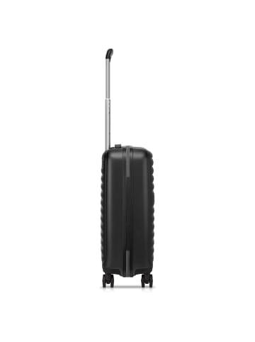 Roncato Ibiza - 4-Rollen-Kabinentrolley S 55 cm (black) in schwarz