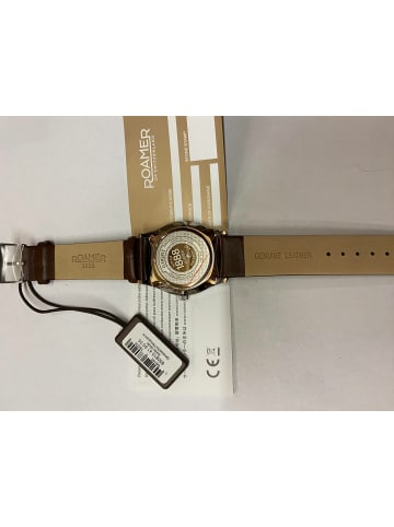 Roamer Quarzuhr für Herren in braun