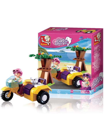 COFI 1453 Klemmbausteine Spielset mit Spielfigur bunt Kinder Spielzeug ab 6 in Mehrfarbig