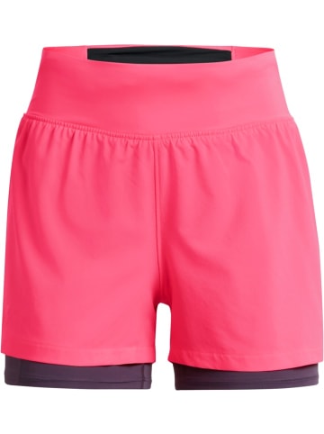 Under Armour Short "UA Run Stamina 2-in-1-Shorts" in Pink