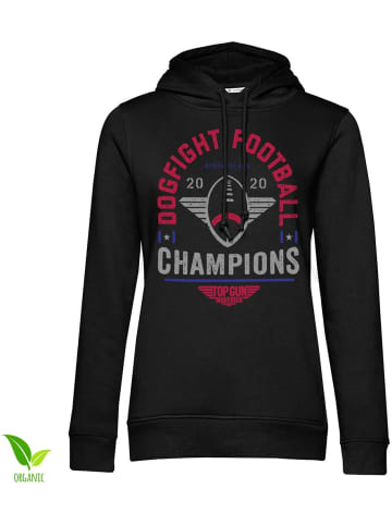 TOP GUN Hoodie in Schwarz