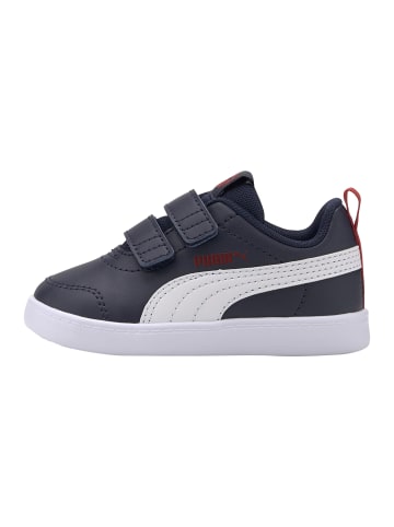 Puma Courtlex v2 Kinder Sneaker Blau