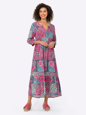 Heine Druckkleid in erdbeere-ozean-bedruckt