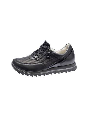 WALDLÄUFER Lowtop-Sneaker HAIBA in SCHWARZ