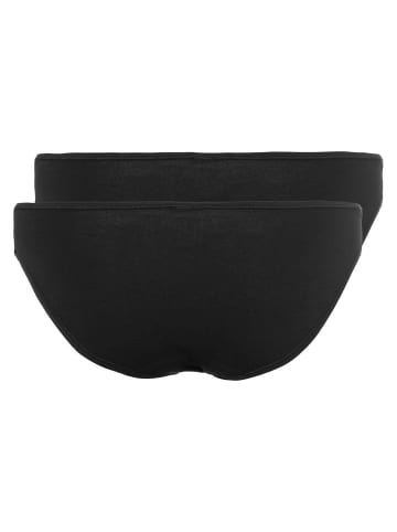 Skiny Slip 2er Pack in Schwarz