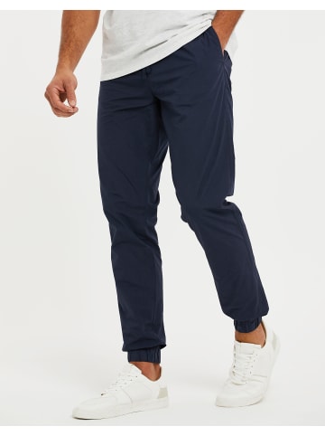 Threadbare Cargopants THB Trouser Presley in blau-schwarz