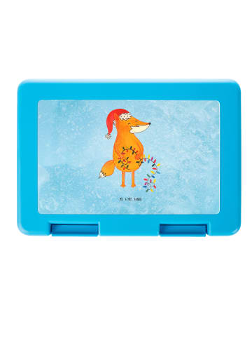 Mr. & Mrs. Panda Bento Box Fuchs Weihnachten ohne Spruch in Eisblau