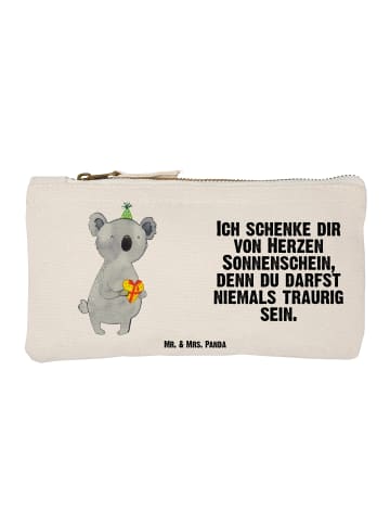 Mr. & Mrs. Panda Federmäppchen Koala Geschenk mit Spruch in Weiß