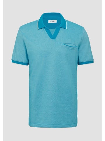 s.Oliver Polo-Shirt in 62W2_pastelltürkis