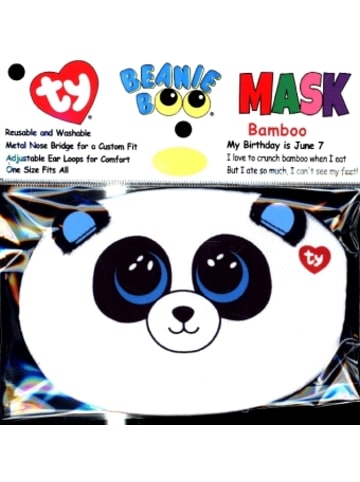 TY Deutschland Nonbook - Ty Bamboo Panda Face Mask