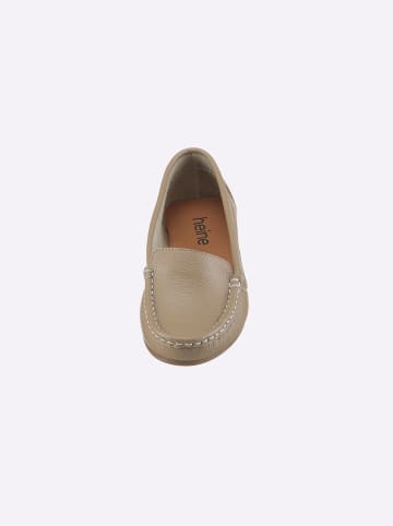 Heine Slipper in camel