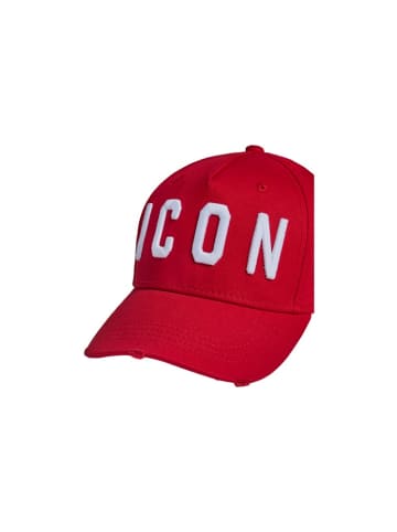 Dsquared2 ICON Baseball Cap Rot Unisex onesize