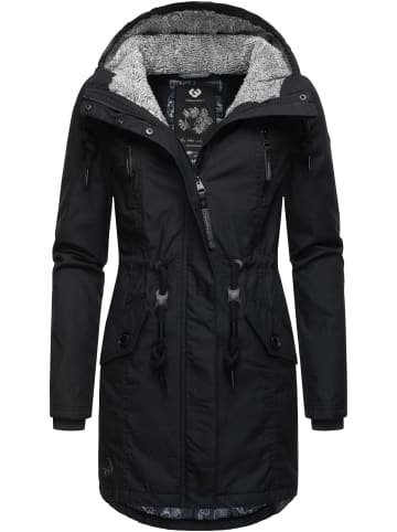 ragwear Wintermantel Elsie in Black022