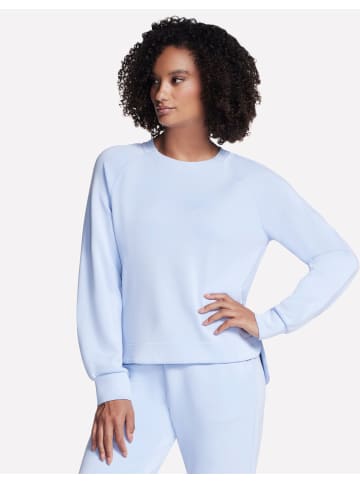 Skechers Sweatshirt SKECHLUXE ELEVATE CREWNECK in white/lavendel/mint