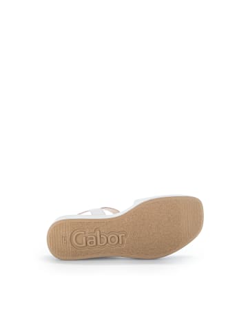 Gabor Fashion Keilsandalette in weiss