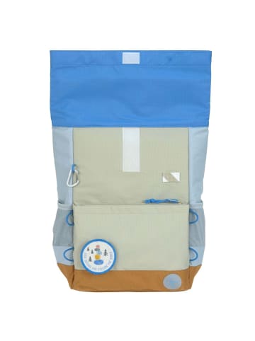 Lässig Sunny Explorer - Rolltop Kinderrucksack Medium 39 cm (green/blue) in green/blue