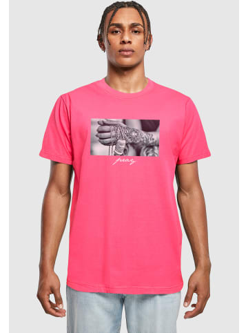 Mister Tee T-Shirt in hibiskus pink