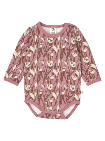 müsli Langarmbody in Nostalgia rose/ Root/ Oak