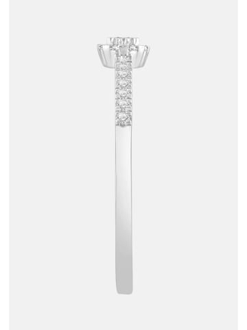Diamant Exquis Ring aus 585 Weißgold mit Diamant