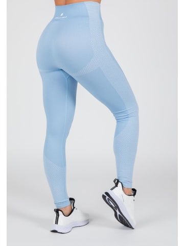 Gorilla Wear Nahtloses Leggings Fitness - Selah - Blue clair