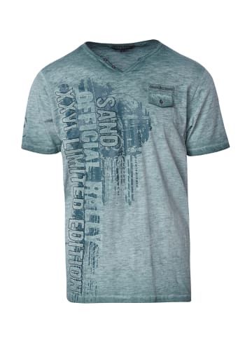 KOROSHI Kurzarm-t-shirt. in khaki