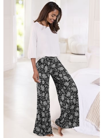 VIVANCE DREAMS Pyjama in schwarz paisley