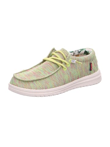 Fusion Mokassins Schnürschuhe in Grün