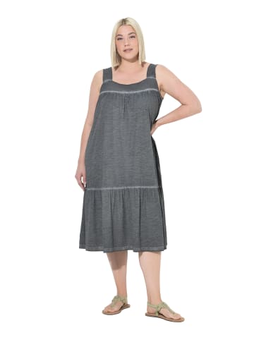 Ulla Popken Midikleid in graphitgrau