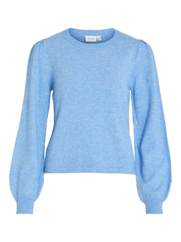 Vila Strickpullover in Blissful Blue