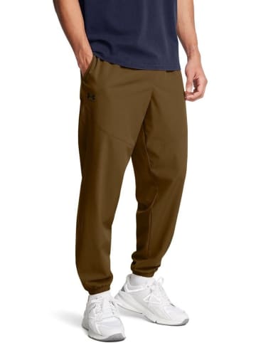 Under Armour Sweat Pant "Ua Vibe Woven Jogger" in Braun