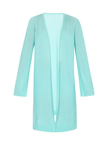 IZIA Women Cardigan in turquoise