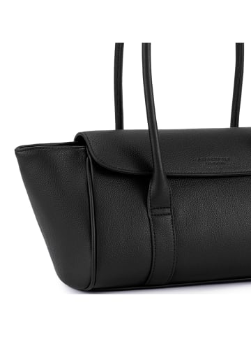 Seidenfelt Nelma Schultertasche 40 cm black