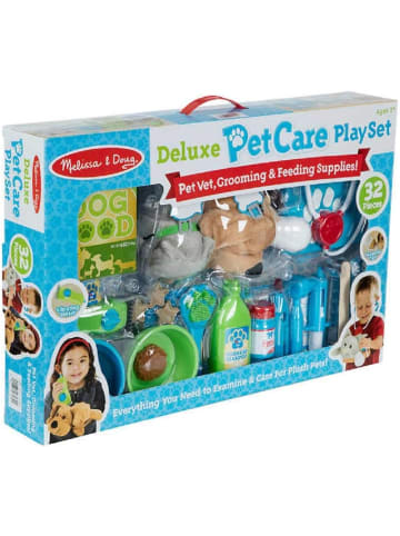 Melissa & Doug Deluxe Spielset zur Tierpflege - ab 3 Jahren 