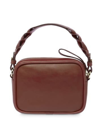 The Bridge Brigida Handtasche Leder 20 cm in marrone