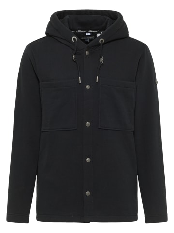 DreiMaster Herren Sweatjacke in Schwarz