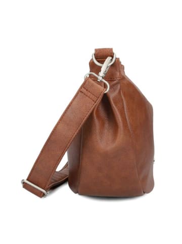 Zwei Mademoiselle.M Umhängetasche 34 cm cognac