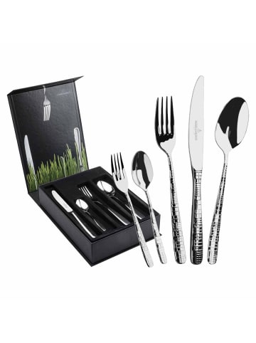 Picard & Wielpütz 30er Set Tafelbesteck inkl. Besteckbox Frame in silber