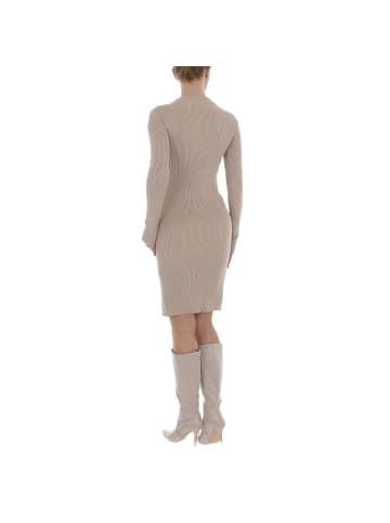 Ital-Design Kleid in Beige